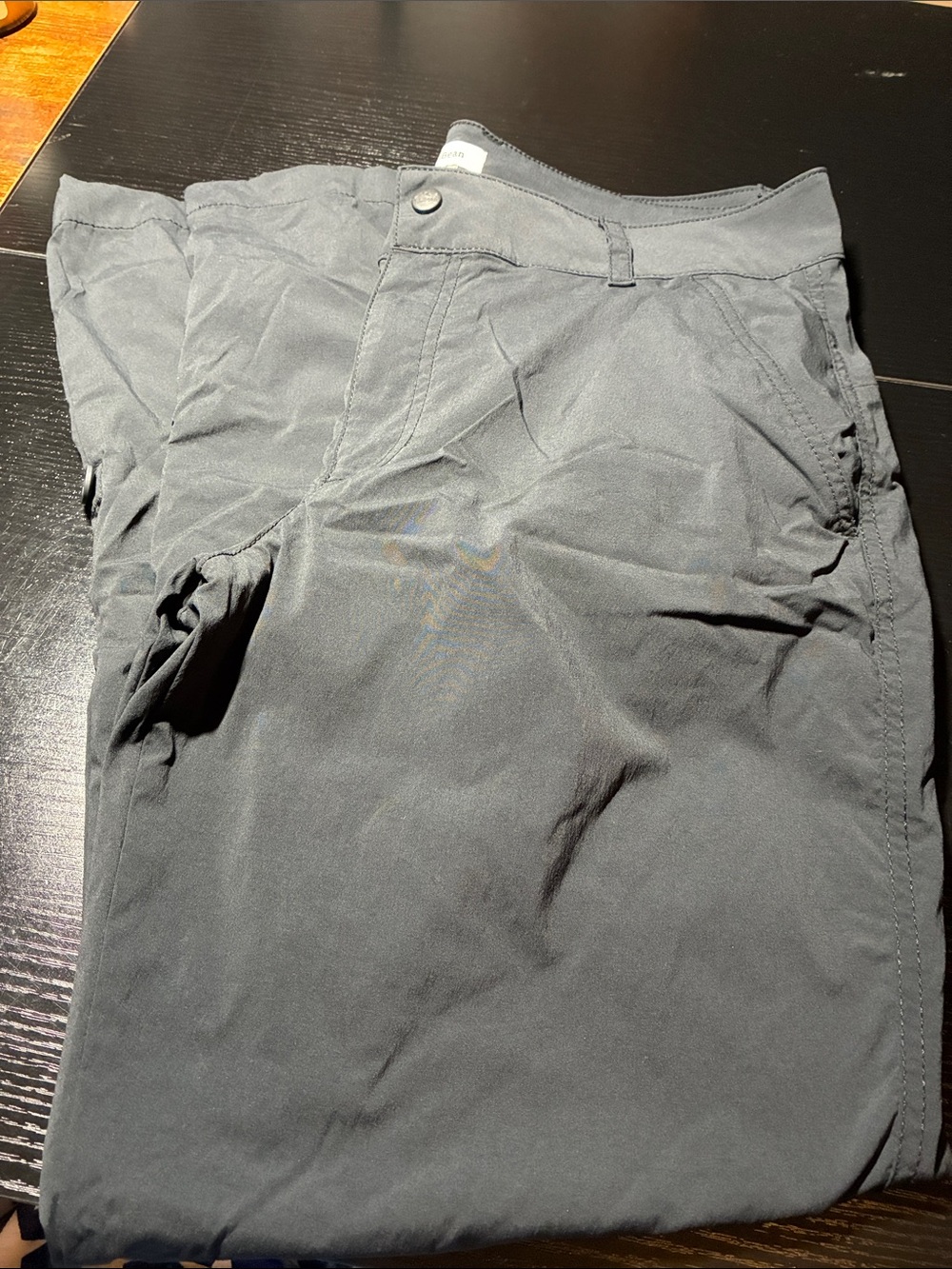 L.L. Bean Women's Charcoal Gray Track Pants - Slim Jogger